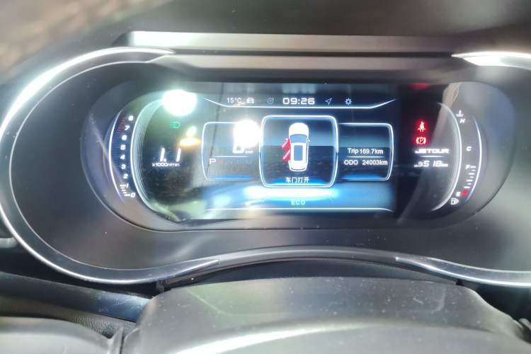 Used JETOUR X90 2019 1.6T DCT Luxury Touring Edition 5 Seats China VI Standard Instrument Cluster