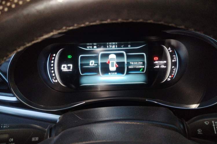 Used JETOUR X90 2019 1.5T Manual Smart Enjoyment Version 5 Seats China VI Standard Instrument Cluster