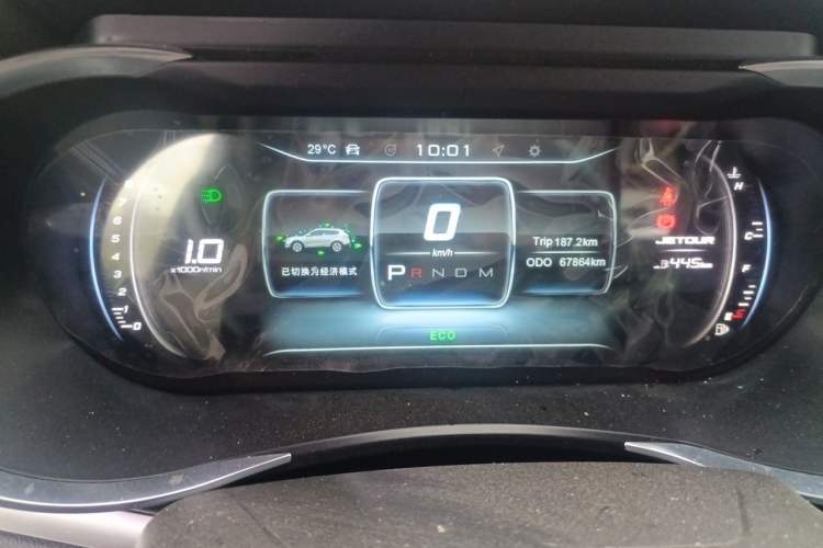 Used JETOUR X90 2019 1.5T Automatic Smart Enjoyment Model 5 Seats China V Emission Standard Instrument Cluster