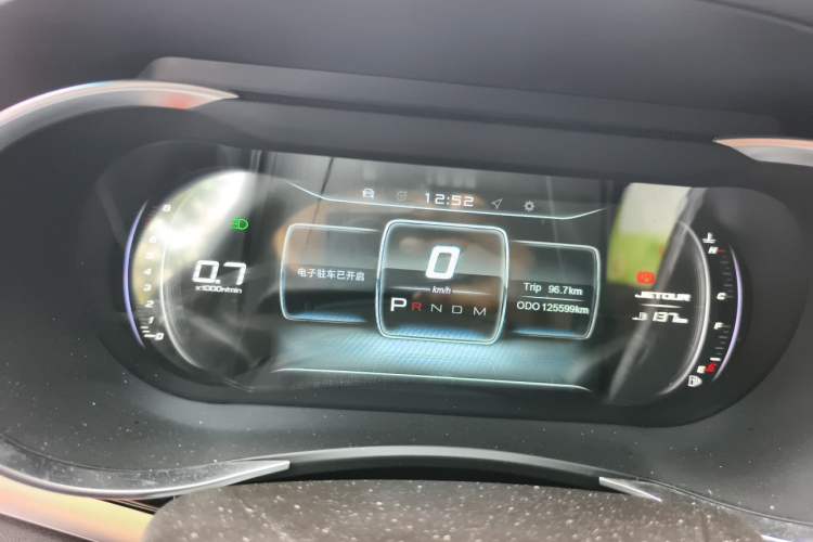 Used JETOUR X90 2019 1.5T Automatic Smart Enjoyment 6-Seater Emission Standard China V Instrument Cluster