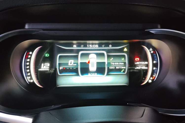 Used JETOUR X90 2019 1.5T Automatic Smart Enjoyment 7-Seater China V Emission Standard Instrument Cluster
