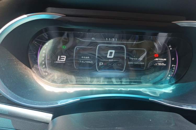 Used JETOUR X90 2019 1.5T Automatic Smart Enjoyment Model 5 Seats China V Emission Standard Instrument Cluster