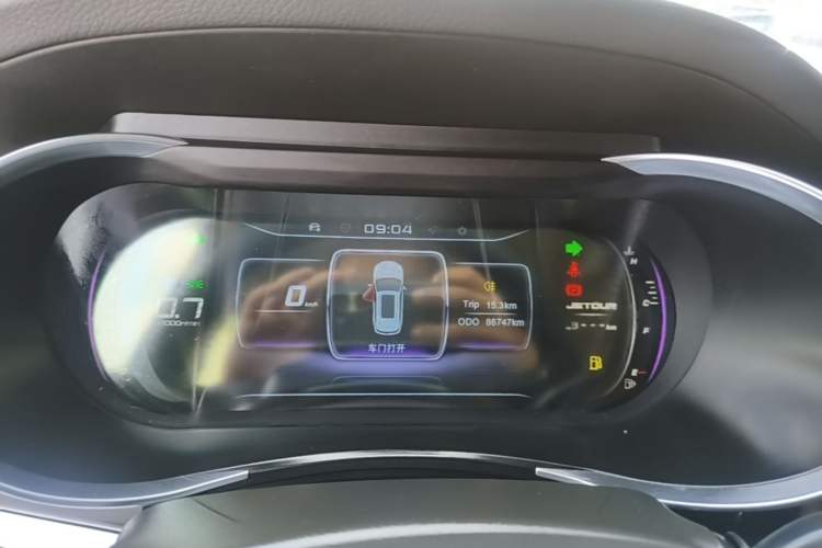 Used JETOUR X90 2019 1.5T Manual Smart Enjoyment Model 6 Seats China V Emission Standard Instrument Cluster