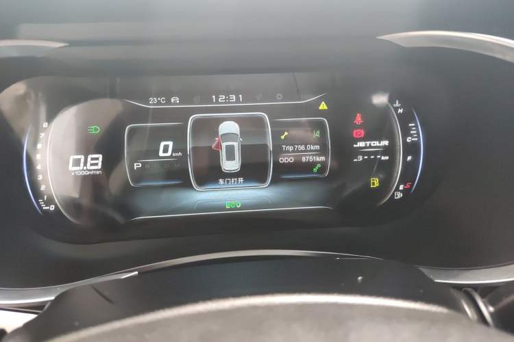 Used JETOUR X90 2019 1.6T DCT Smart Travel Edition 6 Seats China VI Standard Odometer Close Up