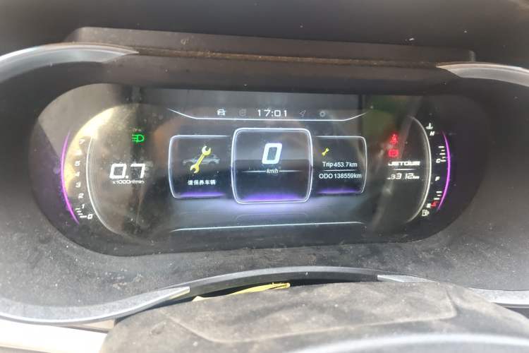 Used JETOUR X90 2019 1.5T Manual Enjoyment Model 6 Seats China VI Standard Odometer Close Up