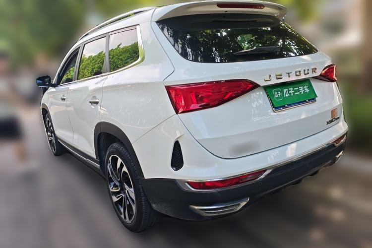 Used JETOUR X90 2019 1.5T Manual Smart Enjoyment Version 6 Seats China VI Standard Rear Left 45 Deg