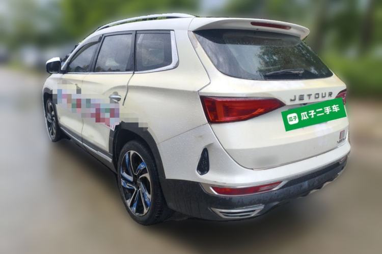 Used JETOUR X90 2019 1.5T Manual Smart Enjoyment Version 5 Seats China VI Standard Rear Left 45 Deg