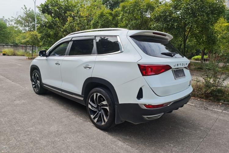 Used JETOUR X90 2019 1.5T DCT Smart Enjoyment Version 5 Seats China VI Standard Rear Left 45 Deg