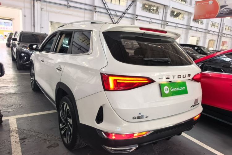 Used JETOUR X90 2019 1.5T DCT Smart Enjoyment Version 5 Seats China VI Standard Rear Left 45 Deg
