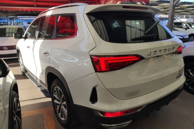 Used JETOUR X90 2019 1.5T Manual Enjoyment Model 7 Seats China VI Standard Rear Left 45 Deg