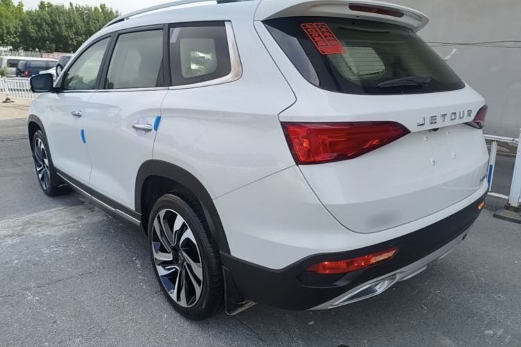 Used JETOUR X90 2019 1.5T Manual Smart Enjoyment Model 6 Seats China V Emission Standard Rear Left 45 Deg