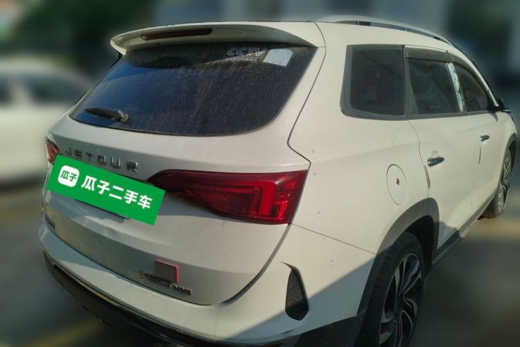 Used JETOUR X90 2019 1.5T Manual Enjoyment Model 6 Seats China V Emission Standard Rear Right 45 Deg