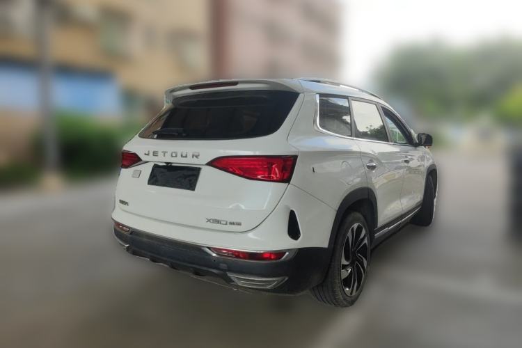Used JETOUR X90 2019 1.5T Automatic Smart Enjoyment Model 5 Seats China V Emission Standard Rear Right 45 Deg