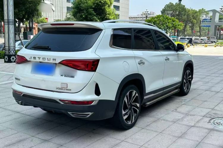 Used JETOUR X90 2019 1.5T Manual Smart Enjoyment Version 6 Seats China VI Standard Rear Right 45 Deg