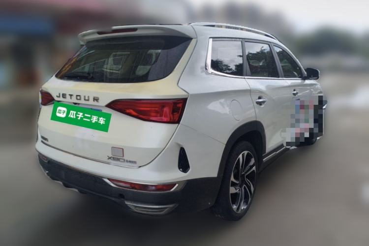 Used JETOUR X90 2019 1.5T Manual Smart Enjoyment Version 5 Seats China VI Standard Rear Right 45 Deg