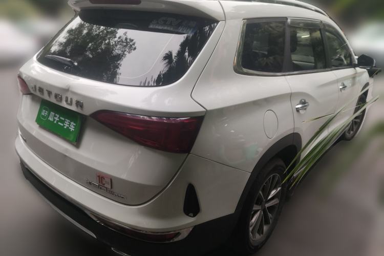 Used JETOUR X90 2019 1.6T DCT Yue Lü Edition 6 Seats China VI Standard Rear Right 45 Deg