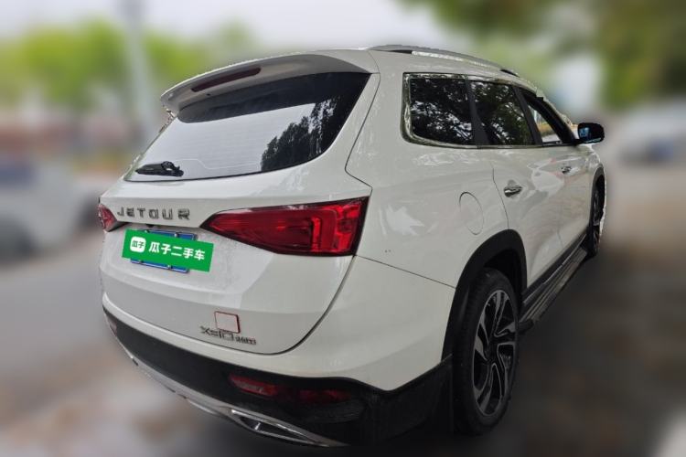 Used JETOUR X90 2019 1.5T Manual Smart Enjoyment Version 6 Seats China VI Standard Rear Right 45 Deg