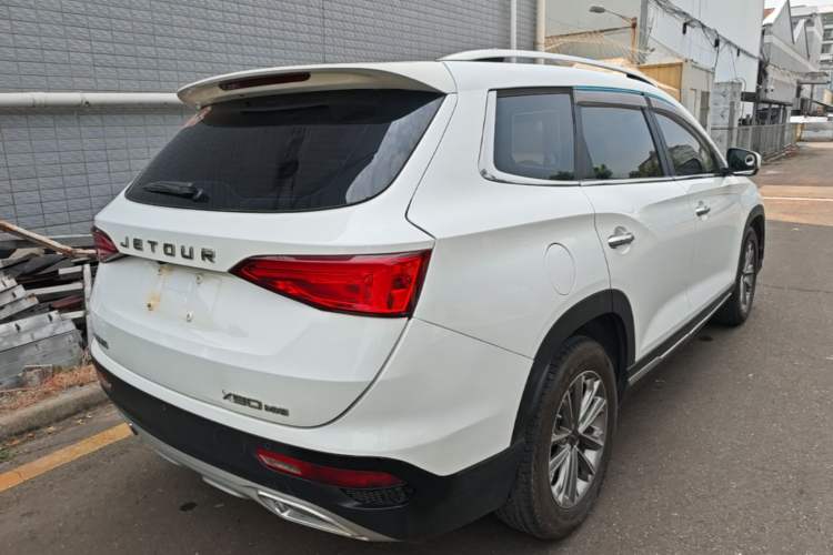 Used JETOUR X90 2019 1.5T Automatic Enjoyment Model 6 Seats Emission Standard China V Rear Right 45 Deg