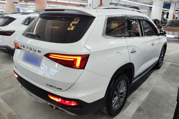 Used JETOUR X90 2019 1.5T Automatic Enjoyment Model 5 Seats China V Emission Standard Rear Right 45 Deg