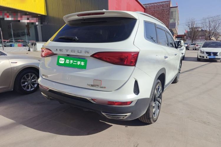 Used JETOUR X90 2019 1.5T Manual Smart Enjoyment Version 5 Seats China V Standard Rear Right 45 Deg