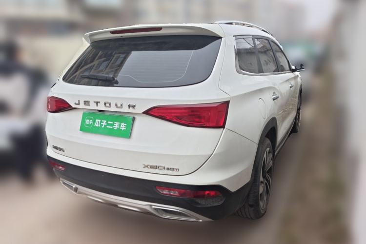 Used JETOUR X90 2019 1.5T Manual Smart Enjoyment Model 6 Seats China V Emission Standard Rear Right 45 Deg