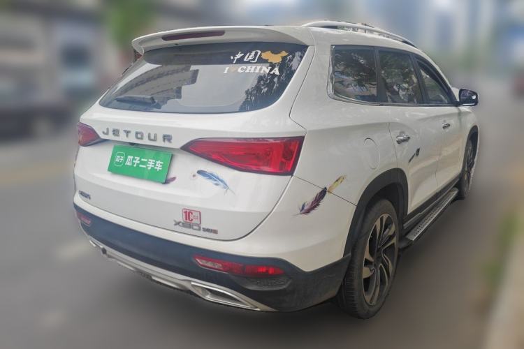 Used JETOUR X90 2019 1.5T Manual Smart Enjoyment 7-Seater China VI Standard Rear Right 45 Deg