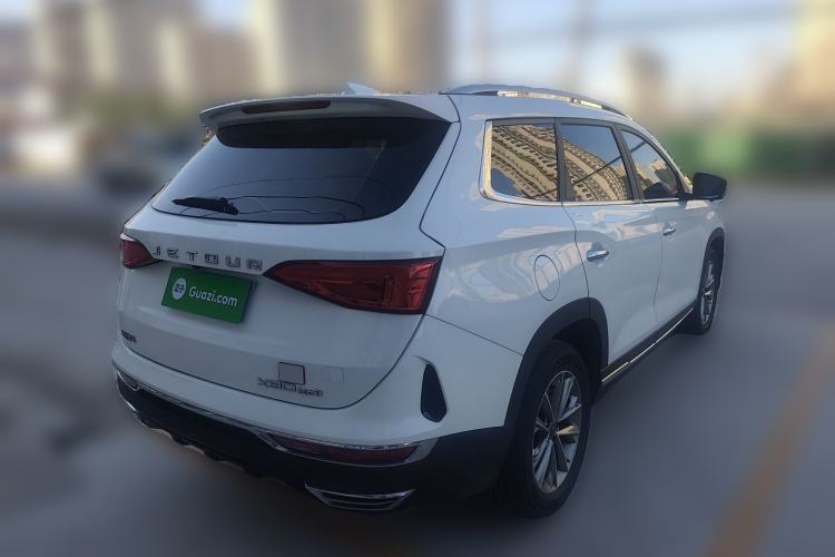 Used JETOUR X90 2019 1.5T Automatic Enjoyment Model 6 Seats Emission Standard China V Rear Right 45 Deg