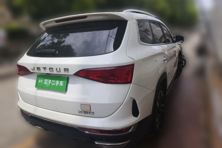 Used JETOUR X90 2019 1.5T Automatic Smart Enjoyment Model 5 Seats China V Emission Standard Rear Right 45 Deg