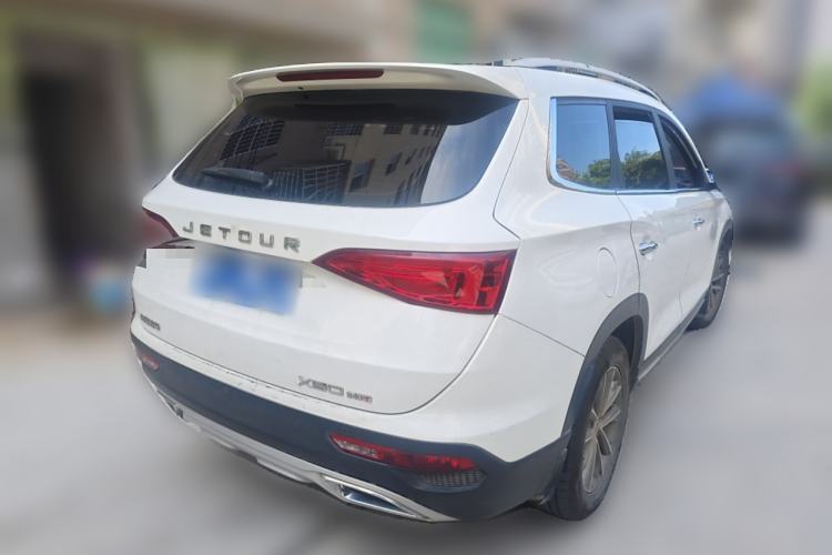 Used JETOUR X90 2019 1.5T Manual Enjoyment Model 6 Seats China VI Standard Rear Right 45 Deg