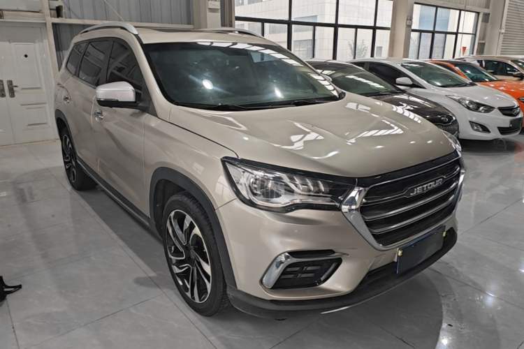 Used JETOUR X90 2019 1.6T DCT Zhaolü Edition 5 Seats China VI Standard Front Right 45 Deg