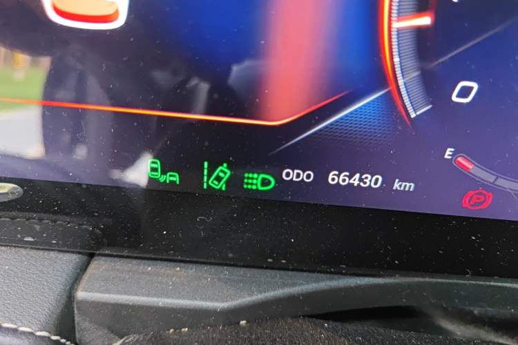 Used JETOUR X90 2020 1.5T Manual Shadow Fun Edition 5 Seats Odometer Close Up