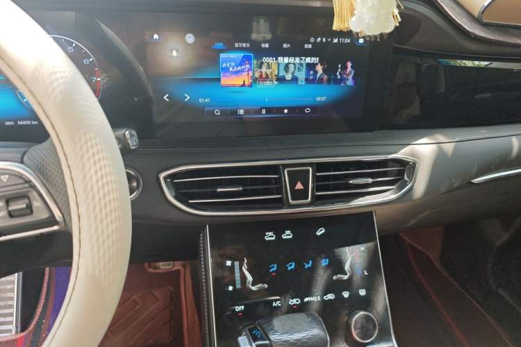 Used JETOUR X90 2020 1.6T DCT Shadow Edition 6-Seater Audio And AC Panel
