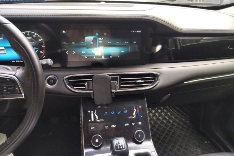 Used JETOUR X90 2020 1.5T Manual Shadow Fun Edition 7-Seater Audio And AC Panel
