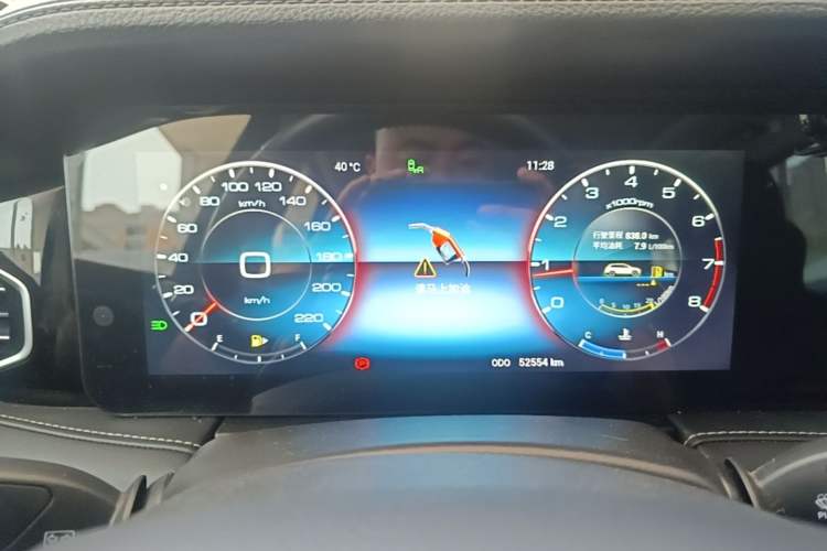 Used JETOUR X90 2020 1.5T Manual Shadow Fun Edition 7-Seater Instrument Cluster