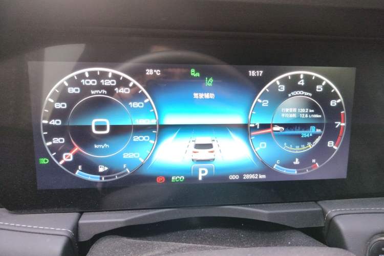 Used JETOUR X90 2020 1.6T DCT Shadow Edition 6-Seater Instrument Cluster