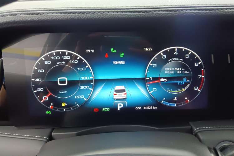 Used JETOUR X90 2020 1.6T DCT Shadow Edition 7-Seater Instrument Cluster