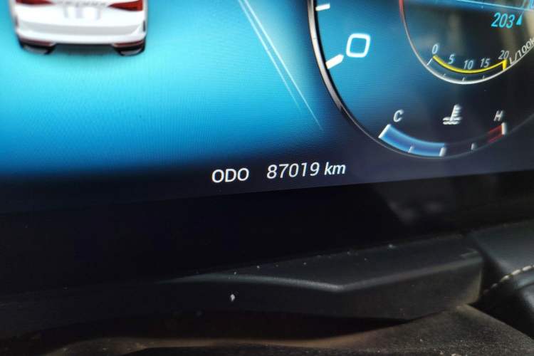 Used JETOUR X90 2020 1.5T Manual Shadow Fun Edition 7-Seater Odometer Close Up