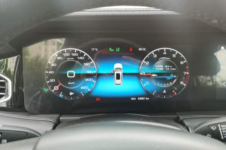Used JETOUR X90 2020 1.5T Manual Shadow Fun Edition 5 Seats Instrument Cluster