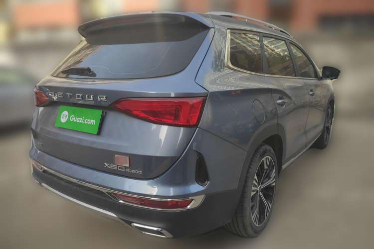 Used JETOUR X90 2020 1.6T DCT Shadow Edition 7-Seater Rear Right 45 Deg