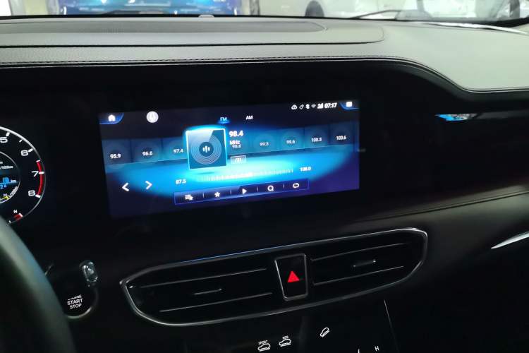 Used JETOUR X90 2020 1.6T DCT Shadow Edition 5 Seats Audio And AC Panel