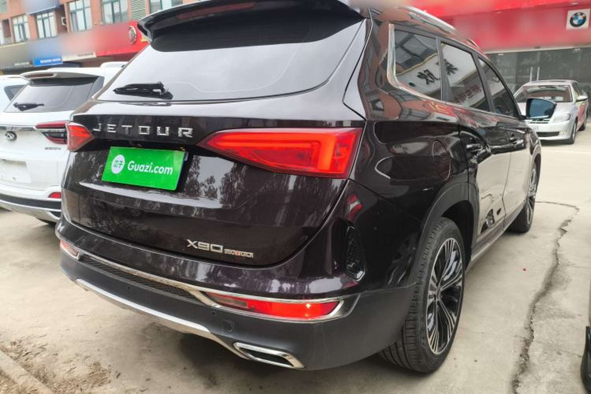 Used JETOUR X90 2020 1.6T DCT Shadow Luxury Edition 6-Seater Rear Right 45 Deg