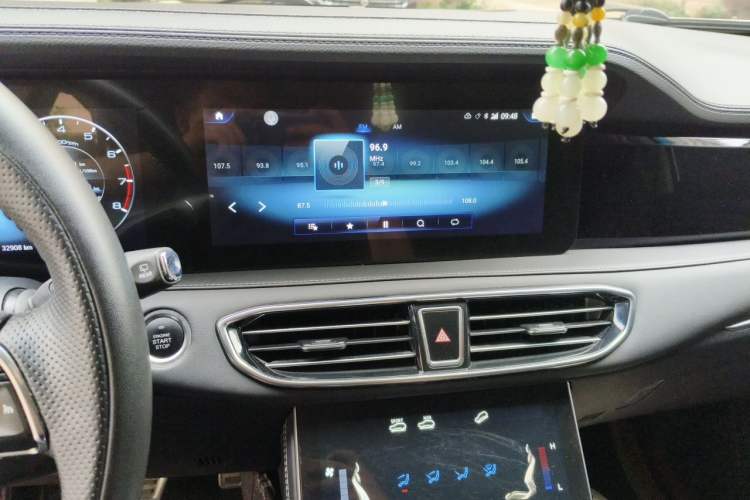 Used JETOUR X90 2020 1.6T DCT Shadow Edition 5 Seats Audio And AC Panel