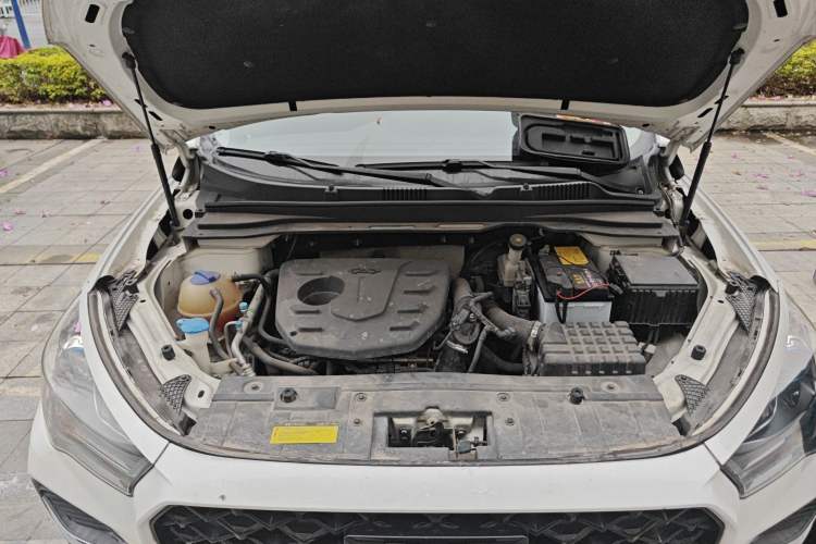 Used JETOUR X90 2020 1.5T Manual Shadow Fun Edition 6-Seater Engine Bay