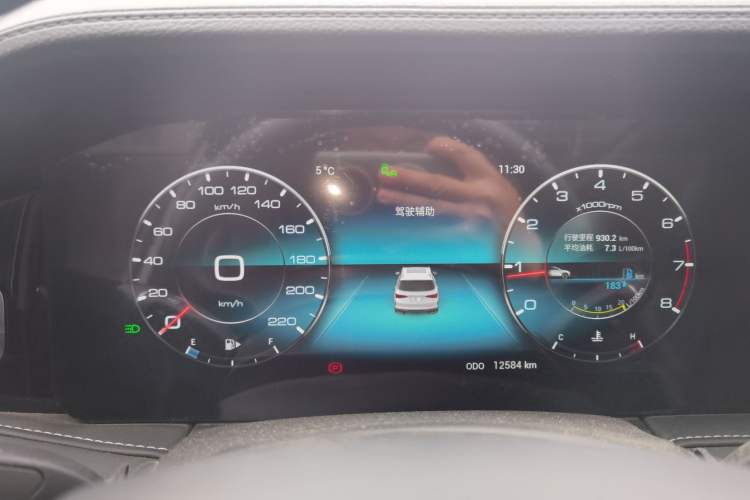 Used JETOUR X90 2020 1.5T Manual Shadow Fun Edition 7-Seater Instrument Cluster