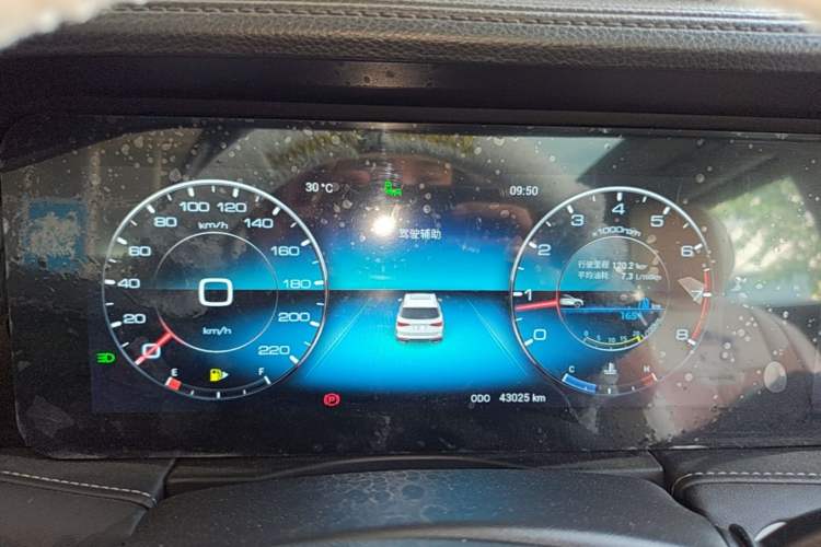 Used JETOUR X90 2020 1.5T Manual Shadow Joy 7-Seater Instrument Cluster