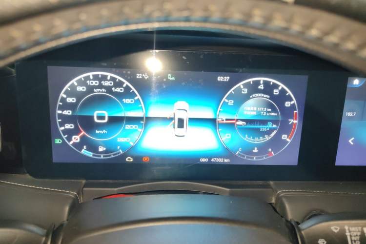Used JETOUR X90 2020 1.5T Manual Shadow Fun Edition 5 Seats Instrument Cluster
