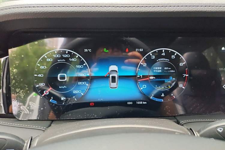 Used JETOUR X90 2020 1.5T Manual Shadow Fun Edition 6-Seater Instrument Cluster