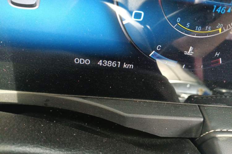 Used JETOUR X90 2020 1.5T Manual Shadow Fun Edition 6-Seater Odometer Close Up
