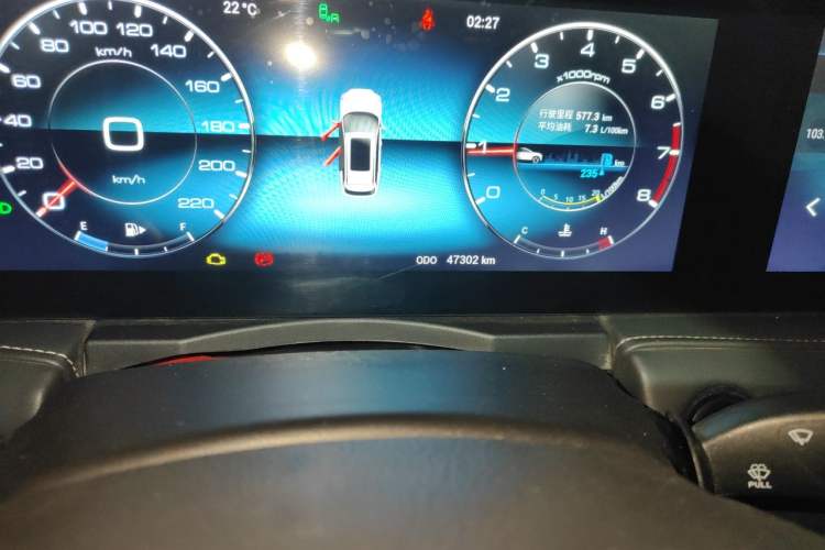 Used JETOUR X90 2020 1.5T Manual Shadow Fun Edition 5 Seats Odometer Close Up