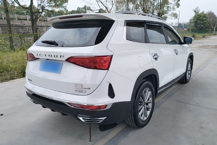 Used JETOUR X90 2020 1.5T Manual Shadow Fun Edition 7-Seater Rear Right 45 Deg